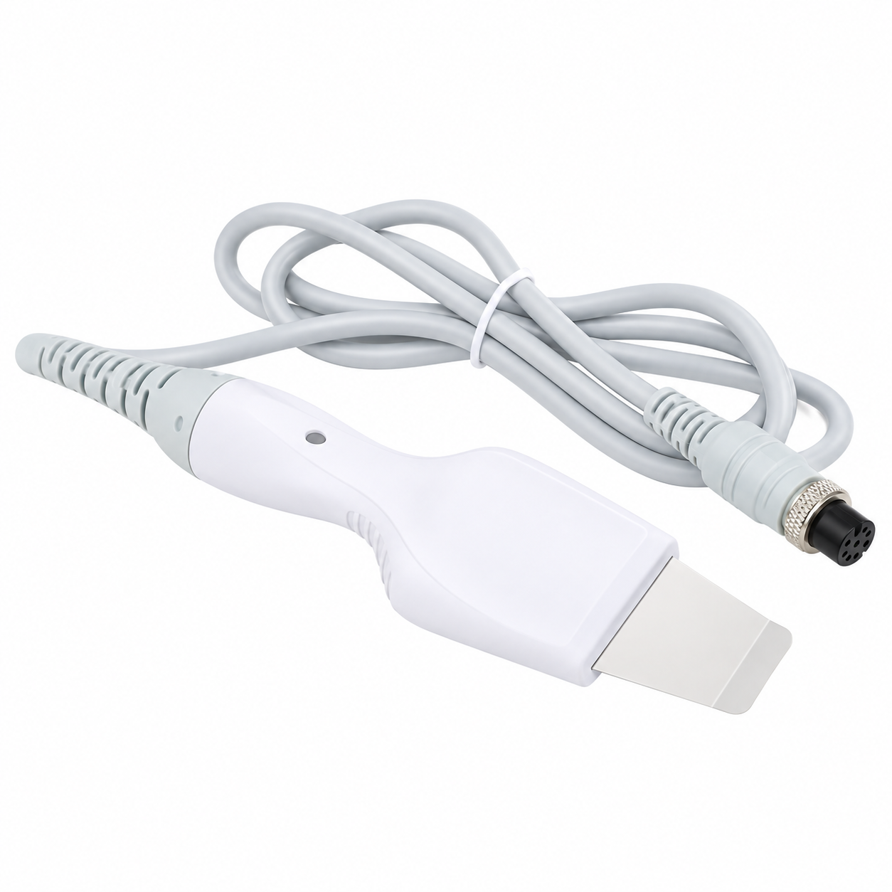 Ultrasonic Skin Scrubber Replacement Handpiece with Cable for Compatible Facial Machines