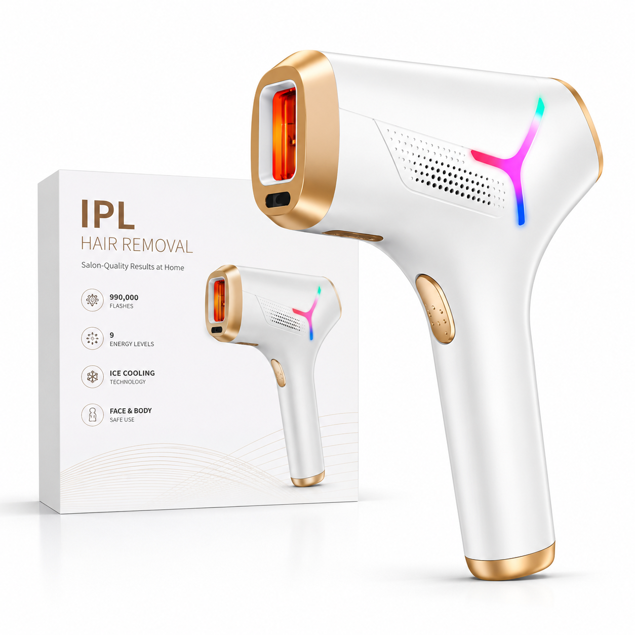 SilkPulse Pro IPL Hair Removal Device