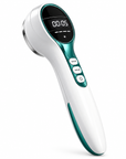 Portable 650nm Red Light & 808nm Near-Infrared Therapy Wand with 17 Light Sources, LCD Display & Adjustable Timer