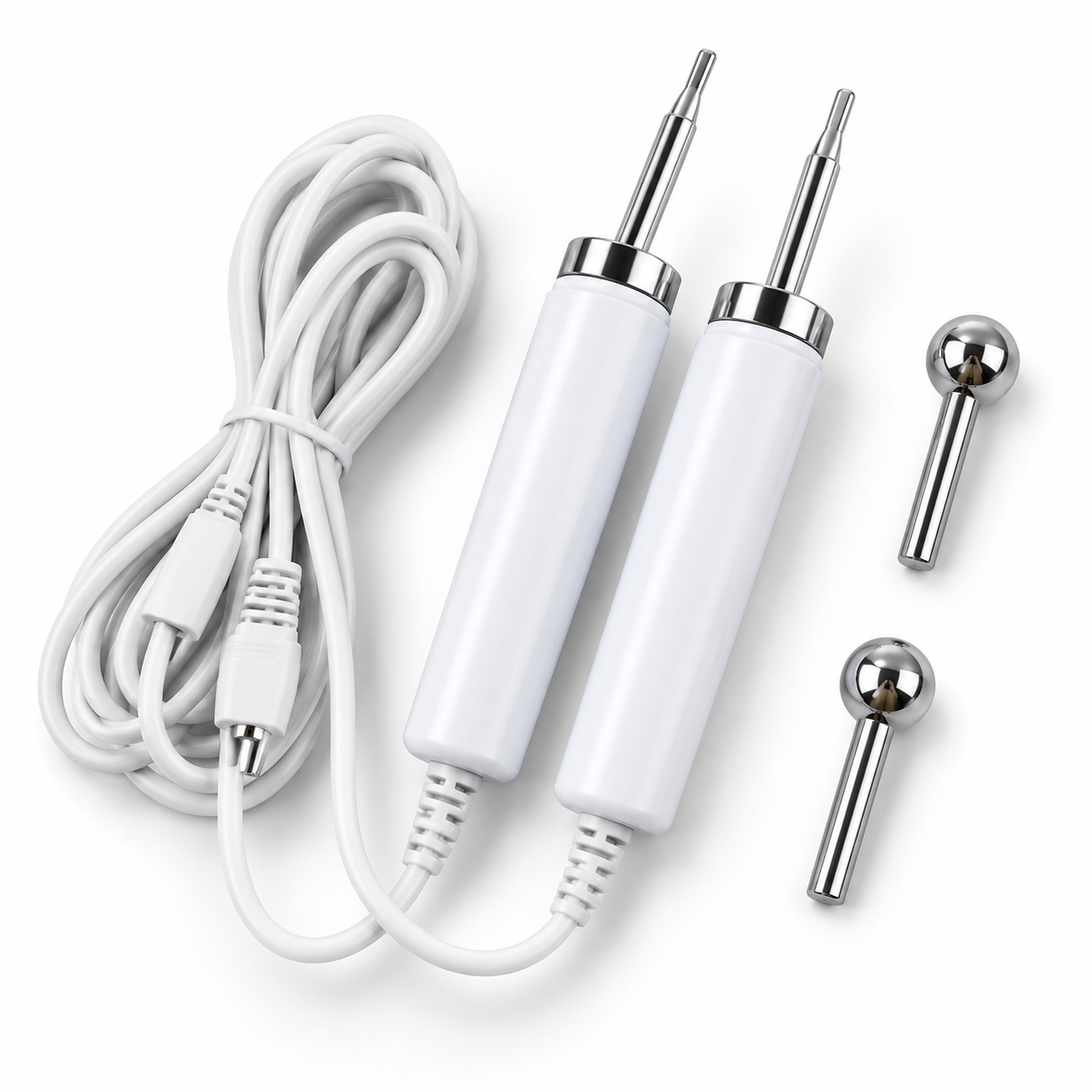 Professional BIO Replacement Handpiece Set – 2 Handles, 2 Bars & 2 Ball Electrodes