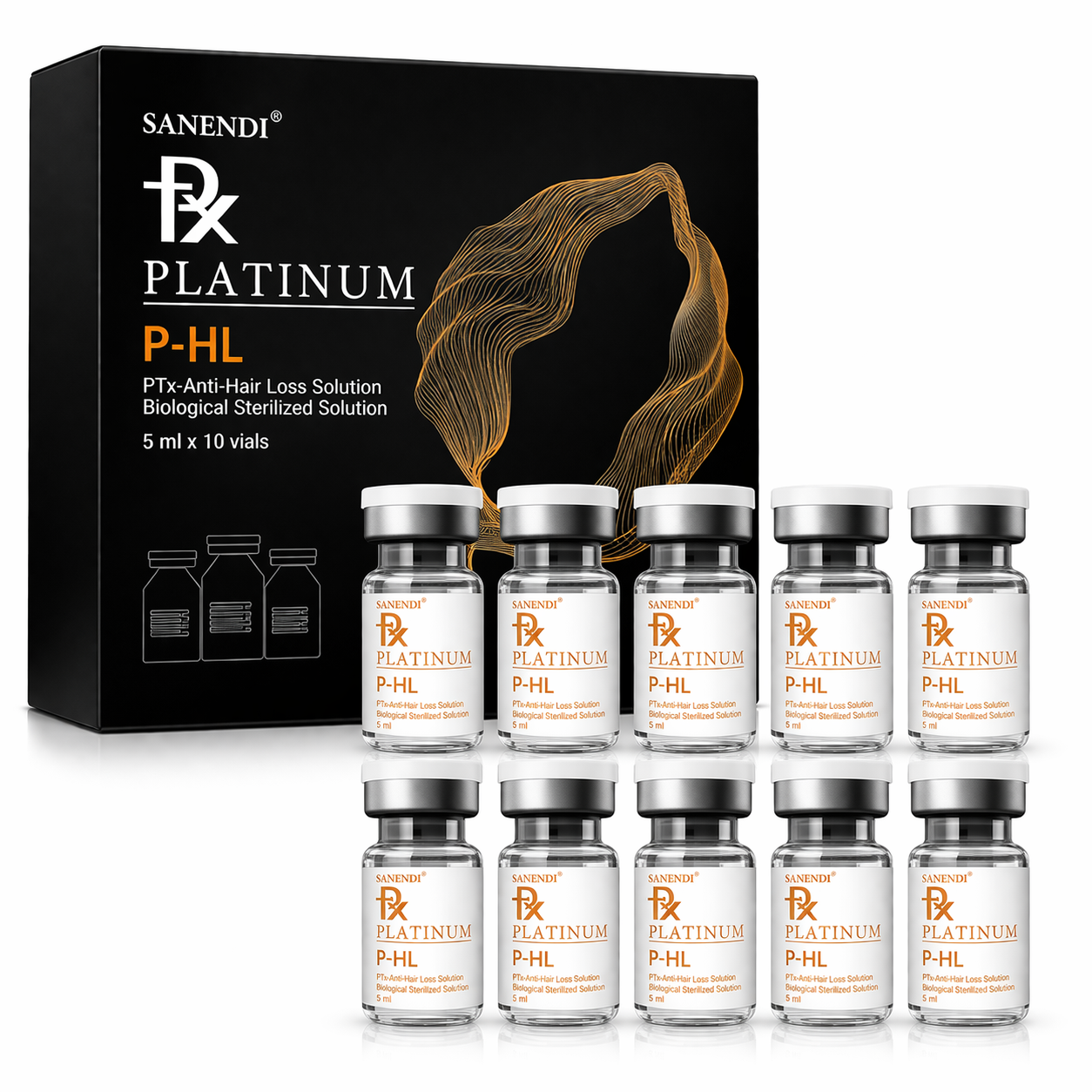 Hyaluronic Acid Serum 5ml x 10 – Anti-Aging & Deep Hydration Skin Repair Essence