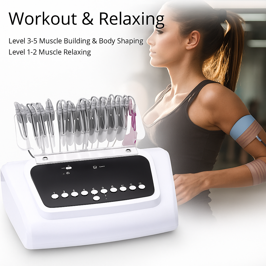 Theia Shaper 2 in 1 EMS Electric Full Muscle Stimulator Massager Electrostimulator