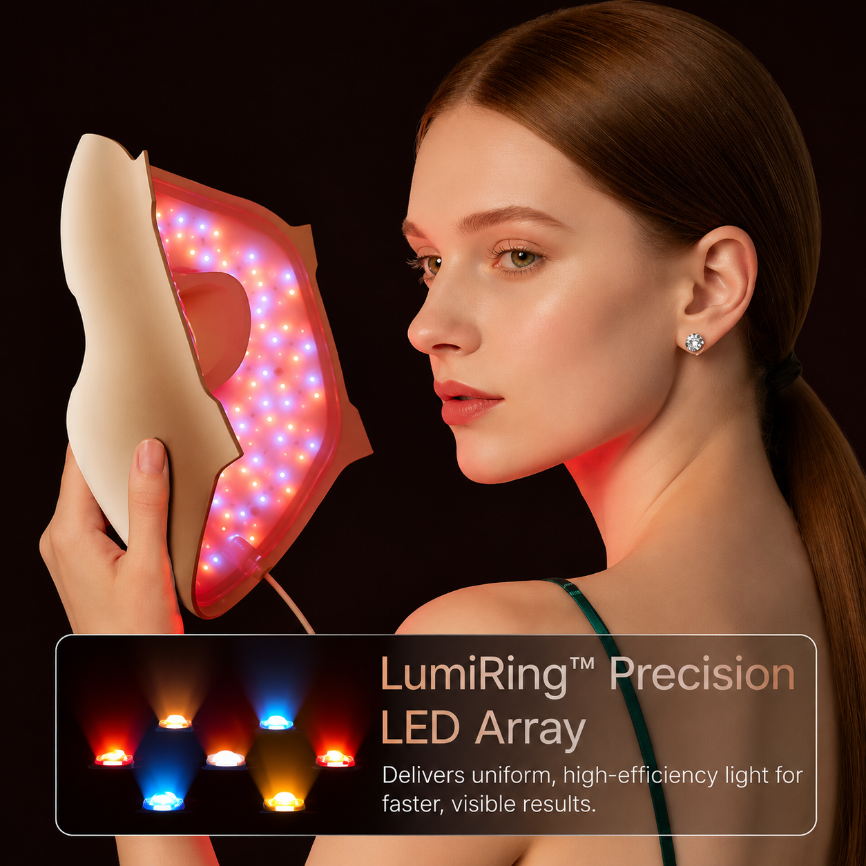 Theia 4D LED Light Face Mask – 311 LEDs