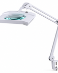 Professional LED Magnifying Lamp 9002LED – 3D/5D Glass Lens, 1200 Lumens, Adjustable Swing Arm