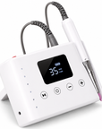 Professional 35,000 RPM Brushless Electric Nail Drill Machine with Digital Display, Rechargeable Battery and Nail Bit Set