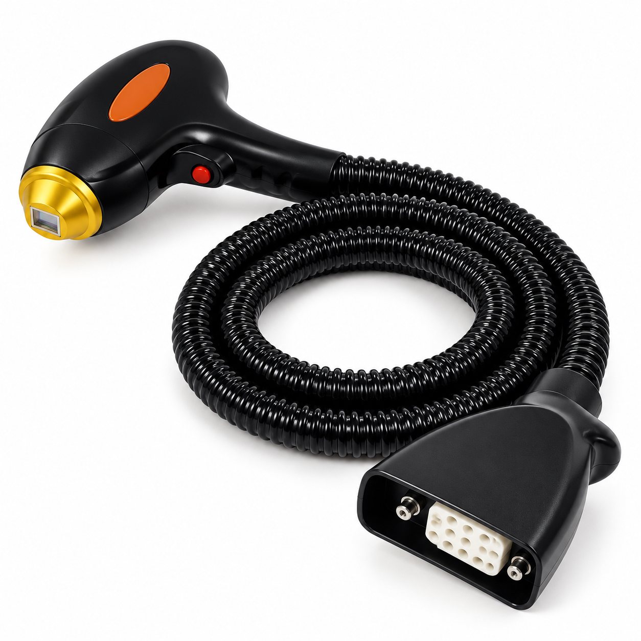 808nm Diode Laser Replacement Handpiece with Cooling Hose for Hair Removal Machine