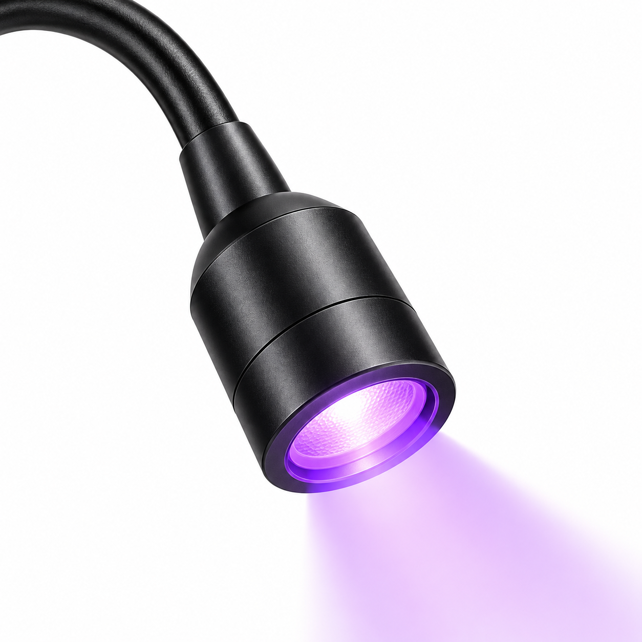 Professional UV LED Lash Extension Floor Lamp – 5W/10W | Adjustable Focus, Flexible Gooseneck & Foot Pedal