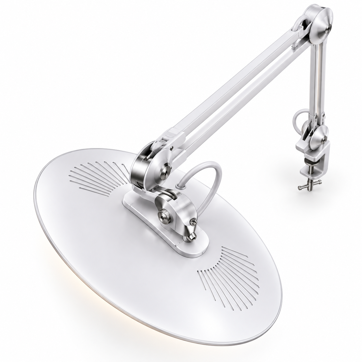 24W LED Beauty Salon Task Lamp – Adjustable Clamp-Mount Work Light