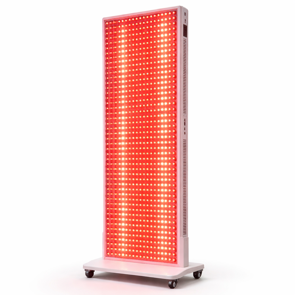 Theia Sport Panel XL 4500W – Full Body Red Light Panel with Stand | Near Infrared LED (480–1060nm) | Muscle Recovery & Performance System