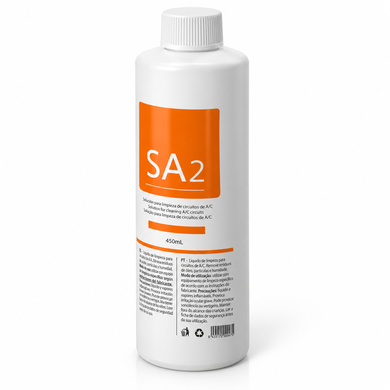 SA2 Professional Hydro Facial Exfoliating Solution 400ml – BHA Pore Cleansing & Oil Control Serum