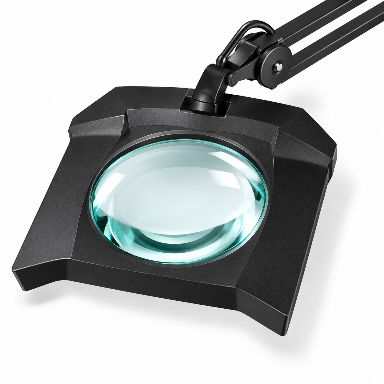 Professional LED Magnifying Lamp 9002LED – 3D/5D Glass Lens, 1200 Lumens, Adjustable Swing Arm