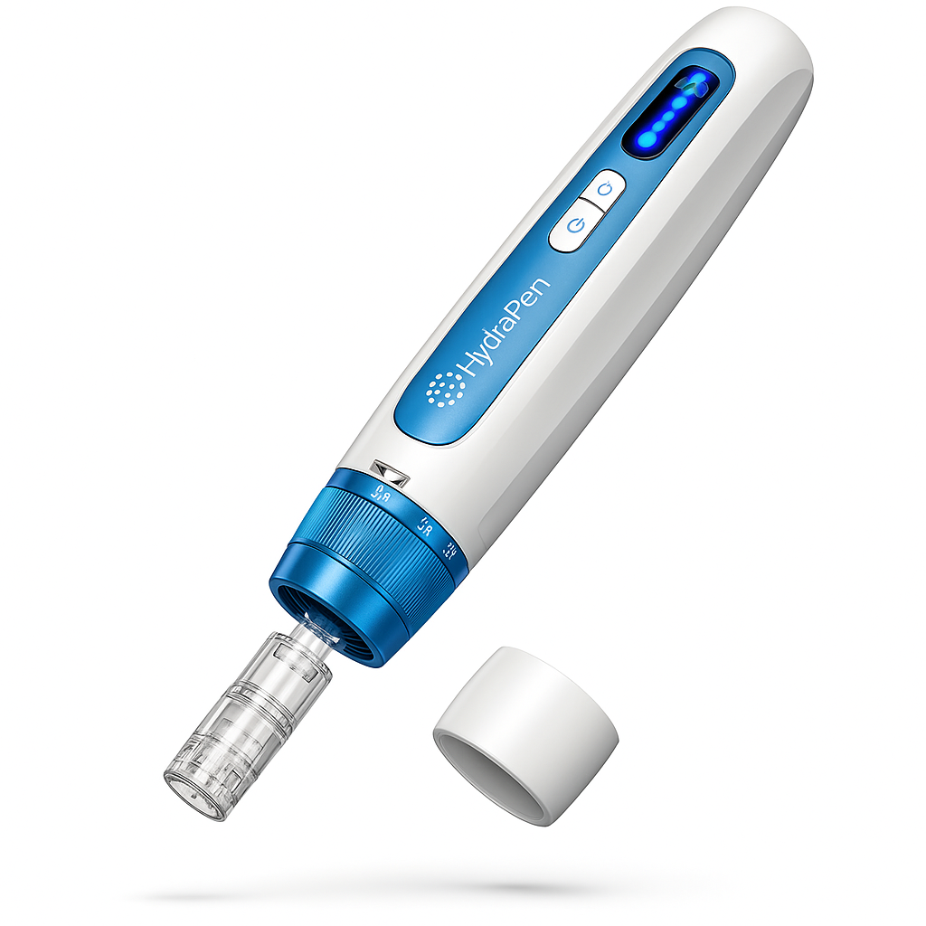 THEIA 2-in-1 Microneedling & EMS Facial Device – Adjustable Intensity Beauty Tool