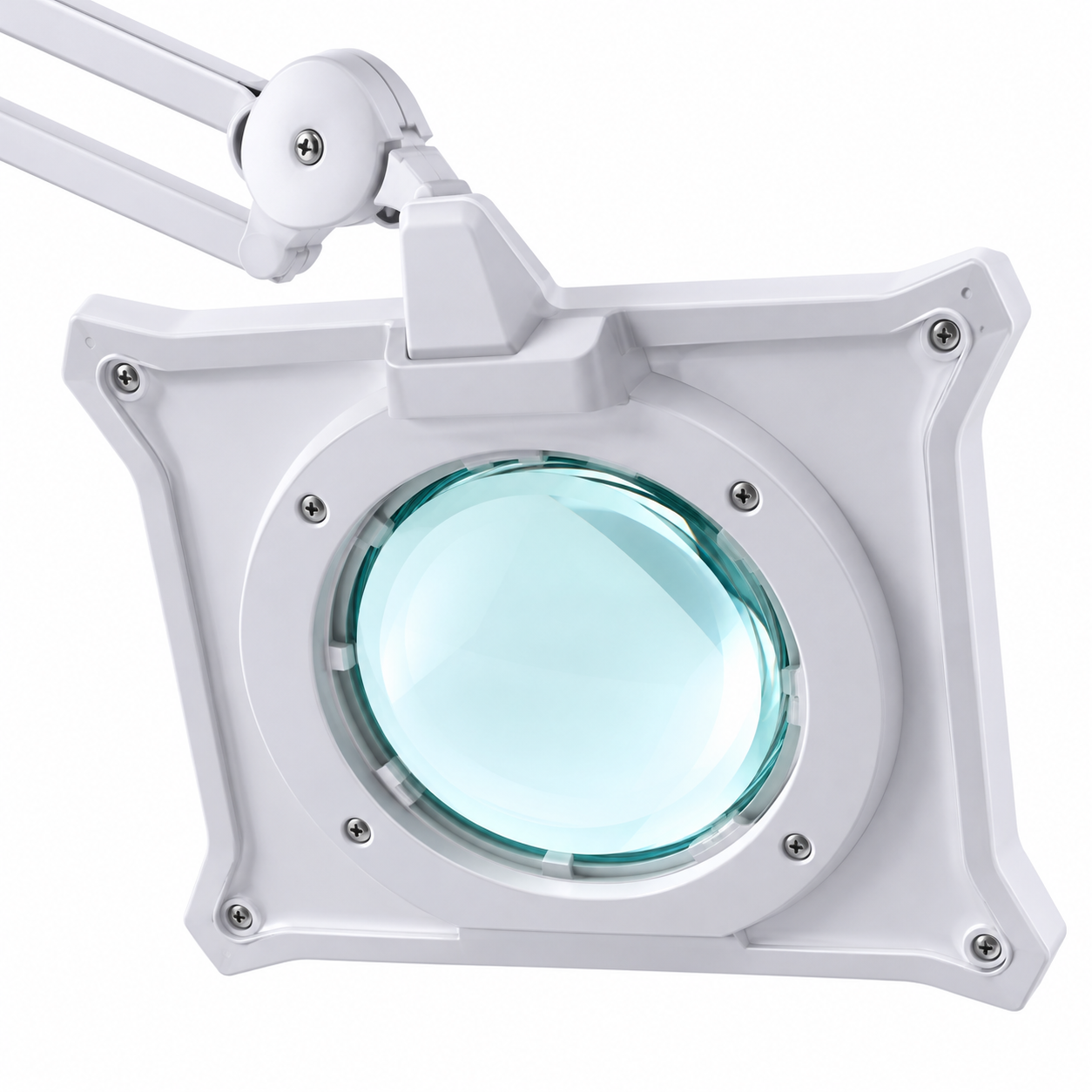 Professional LED Magnifying Lamp 9002LED – 3D/5D Glass Lens, 1200 Lumens, Adjustable Swing Arm