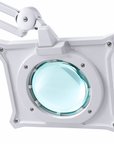 Professional LED Magnifying Lamp 9002LED – 3D/5D Glass Lens, 1200 Lumens, Adjustable Swing Arm