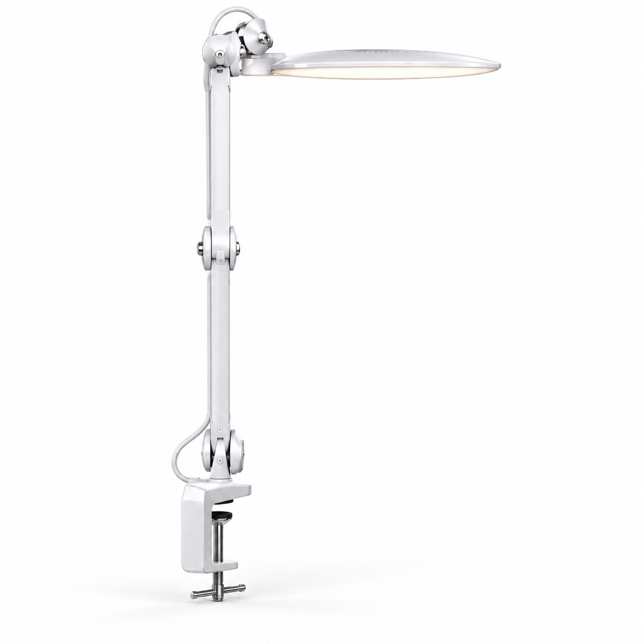 24W LED Beauty Salon Task Lamp – Adjustable Clamp-Mount Work Light