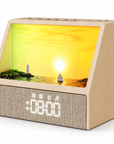 Sunrise Wake-Up Light Alarm Clock with White Noise, Night Light & Digital Clock