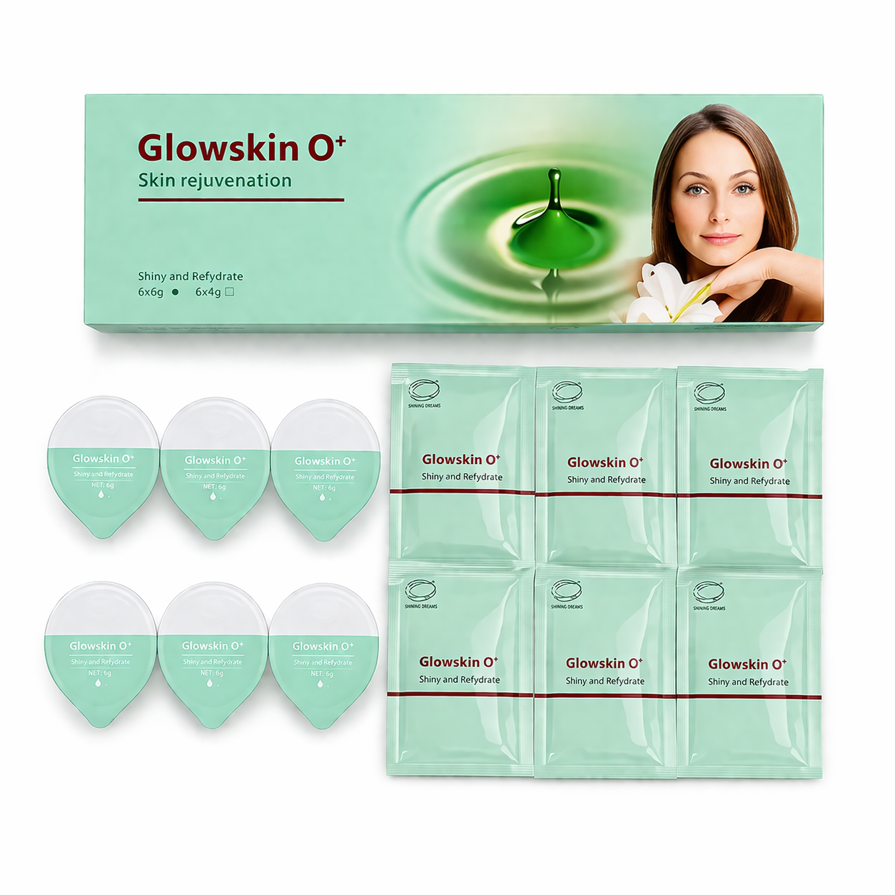CO2 Oxygen Bubble Facial Kit – Glowskin O+ Capsules