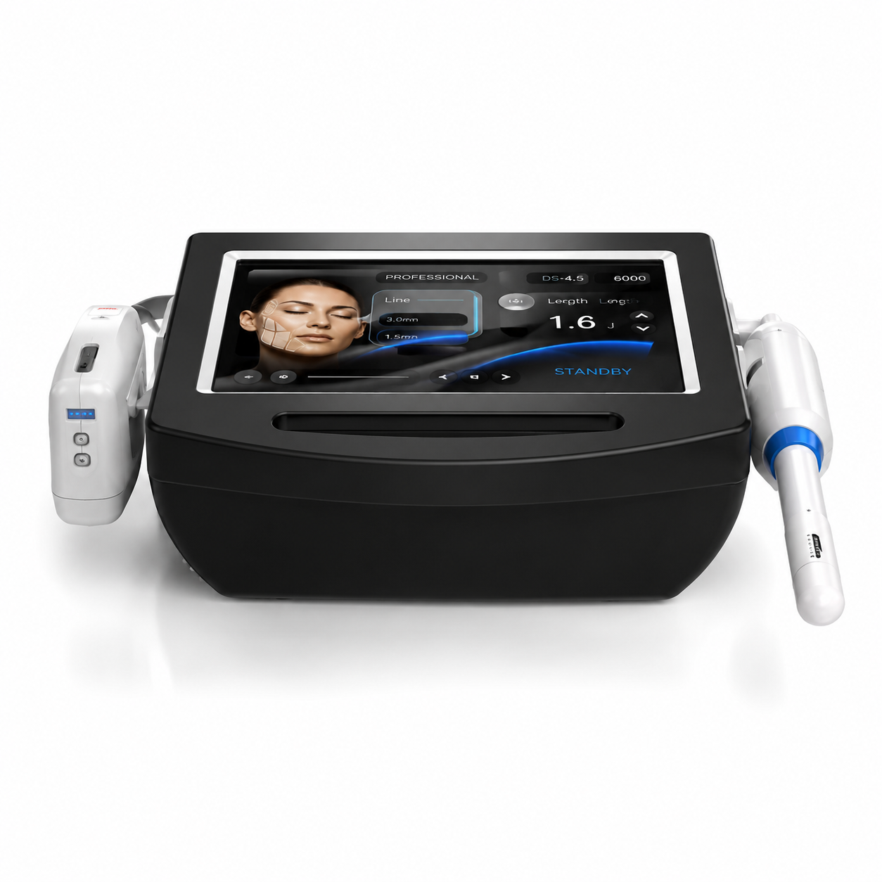 5D HIFU Ultrasound Machine 12-Line Professional System with 8 Cartridges