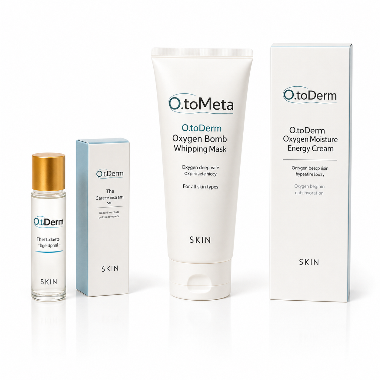 O2Derm Complete Oxygen Facial Set – Professional O2toDerm Skincare System