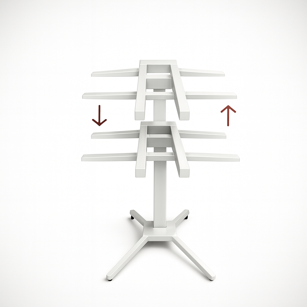 360° Adjustable Red Light Therapy Panel Stand with Remote Control – Electric Height Adjustable Full-Body LED Therapy (Horizontal & Vertical)