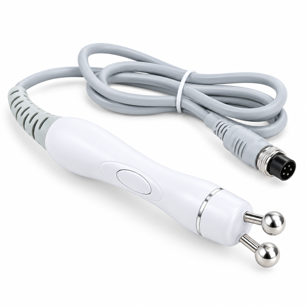 Dual Ball Microcurrent Facial Handpiece with Cable