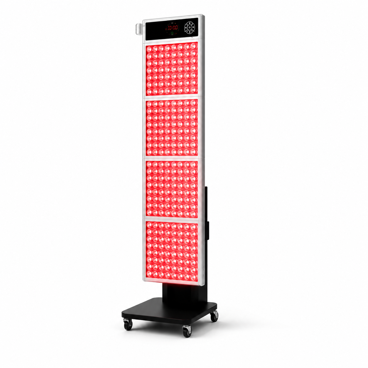 THEIA Infrared Red Light Sauna Panel – Standing Indoor LED Light Sauna, 660nm & 850nm, 1600W, Full Body Use