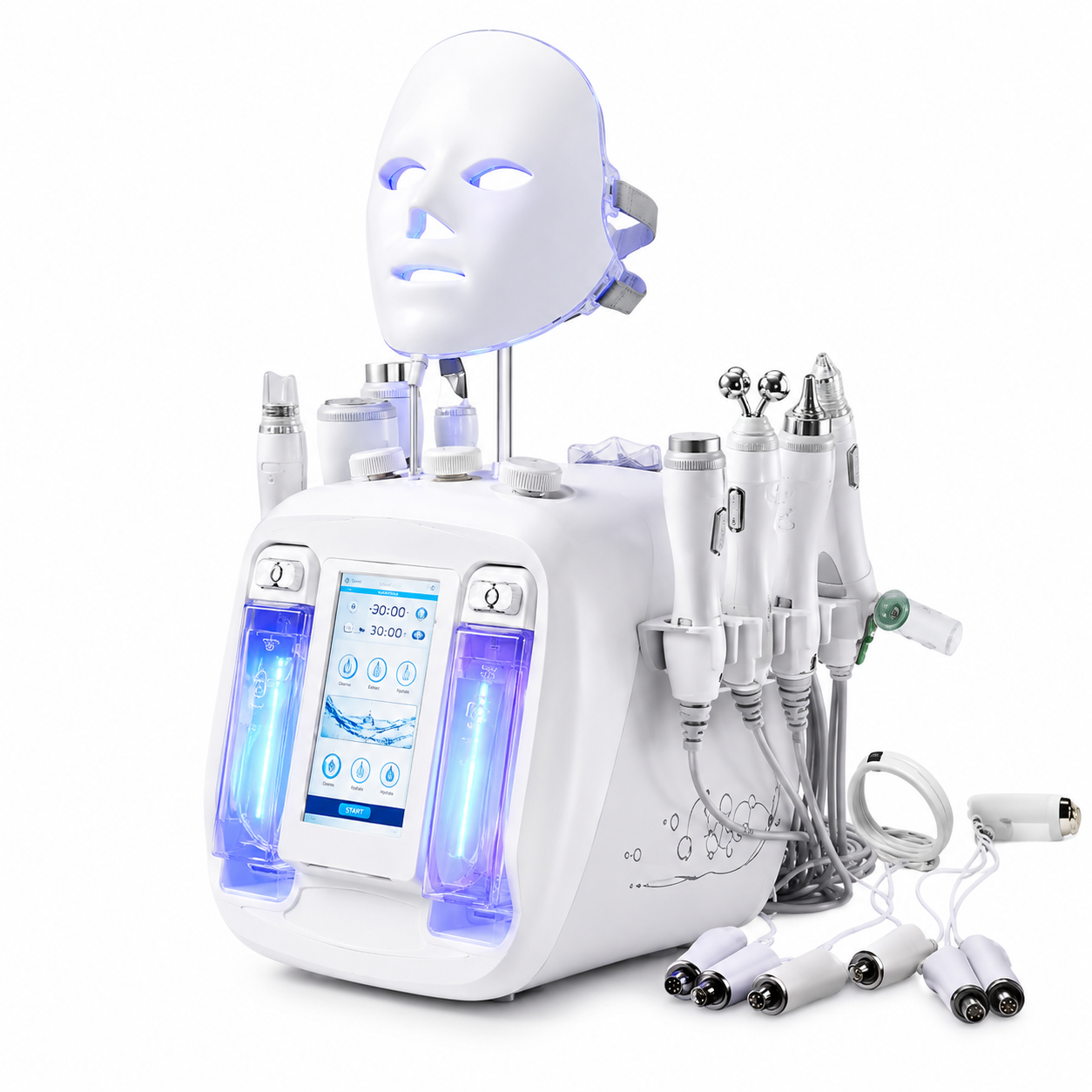 10 in 1 H2O2 Hydro Oxygen Facial Beauty Machine