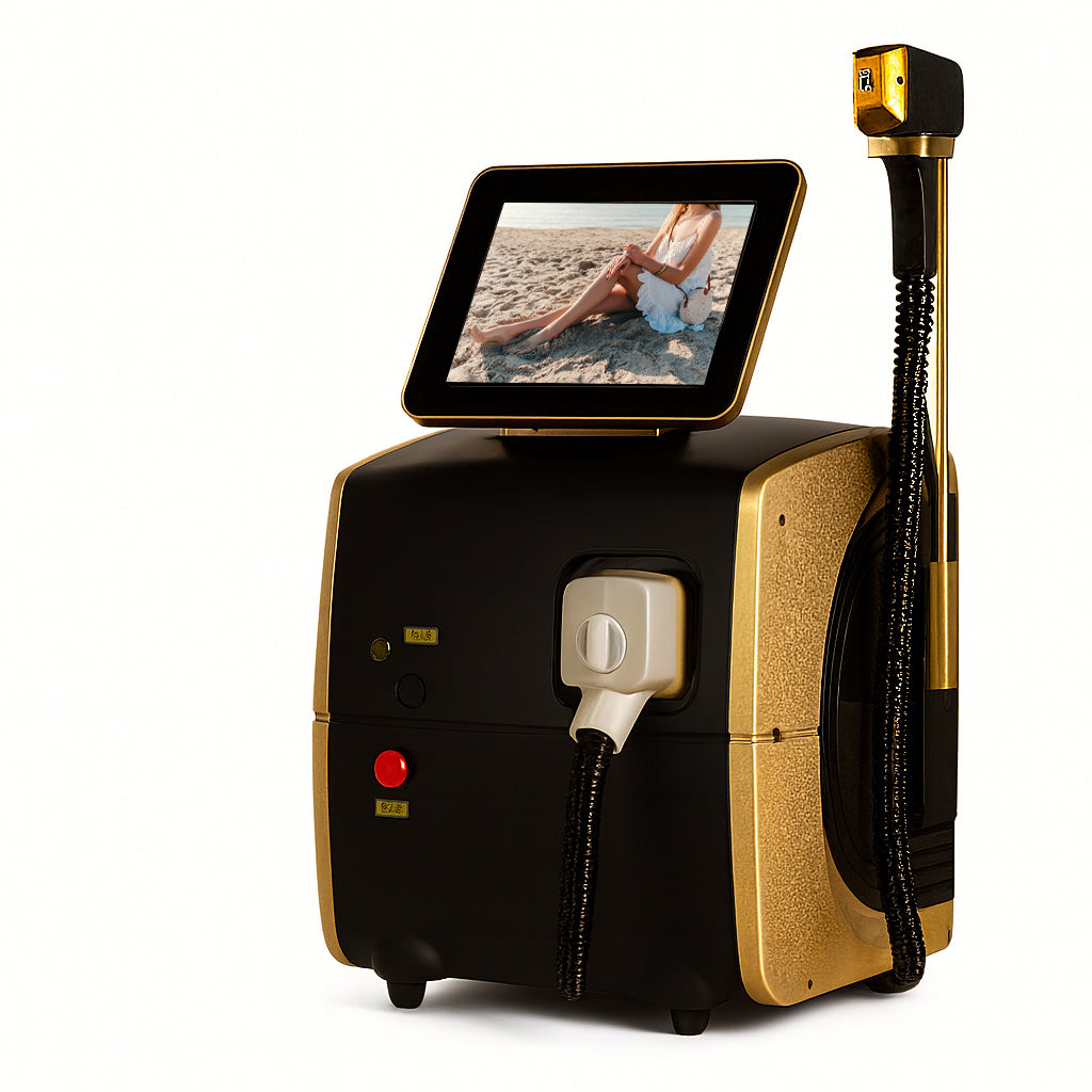 Professional 3-Wavelength 808nm Diode Laser Hair Removal Machine