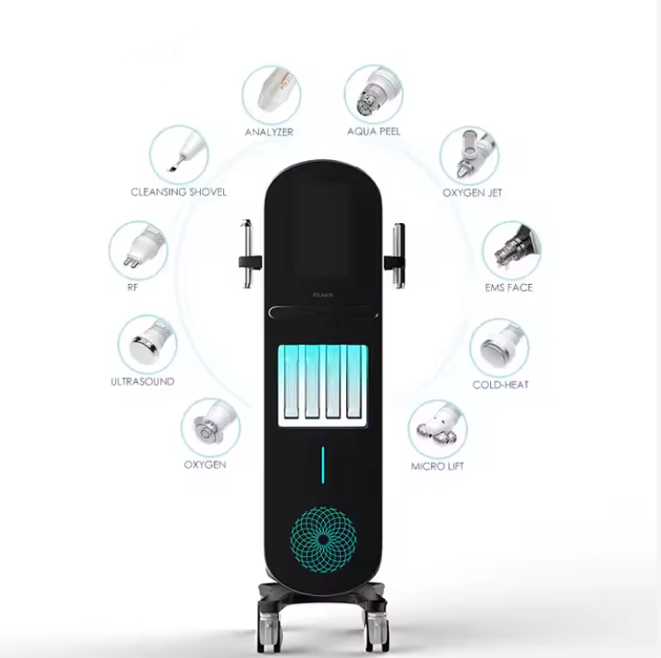 THEIA Aquastar 10-in-1 Microdermabrasion Hydro Facial Machine – Professional Skin Care & Deep Cleansing