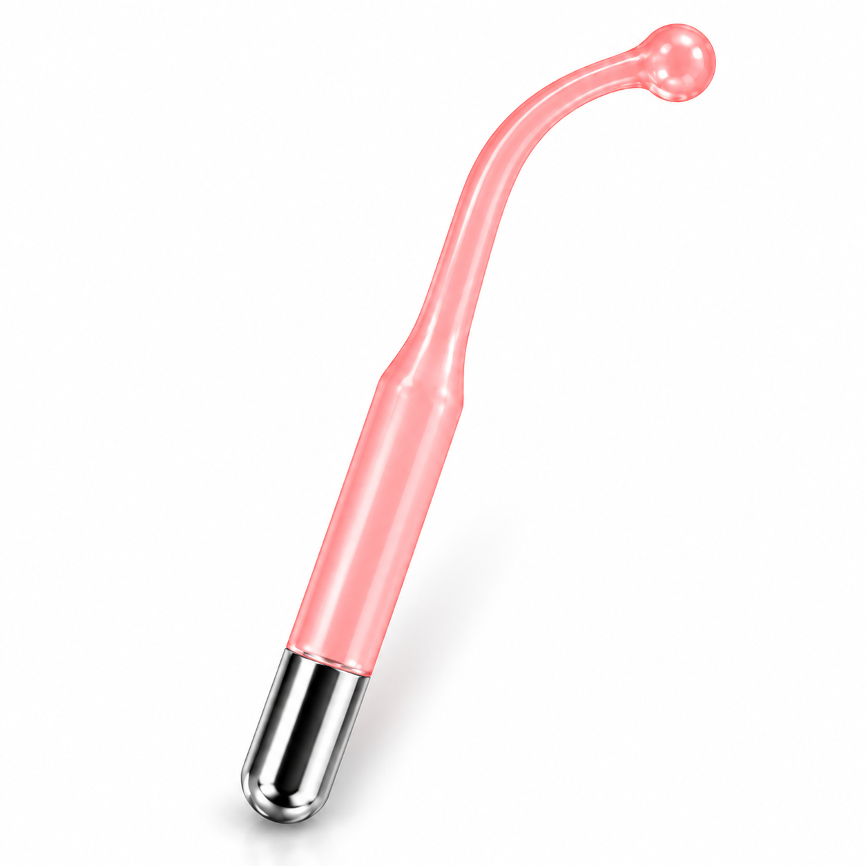 Curved High Frequency Glass Electrode Replacement Tube – Red Beauty Wand Tip