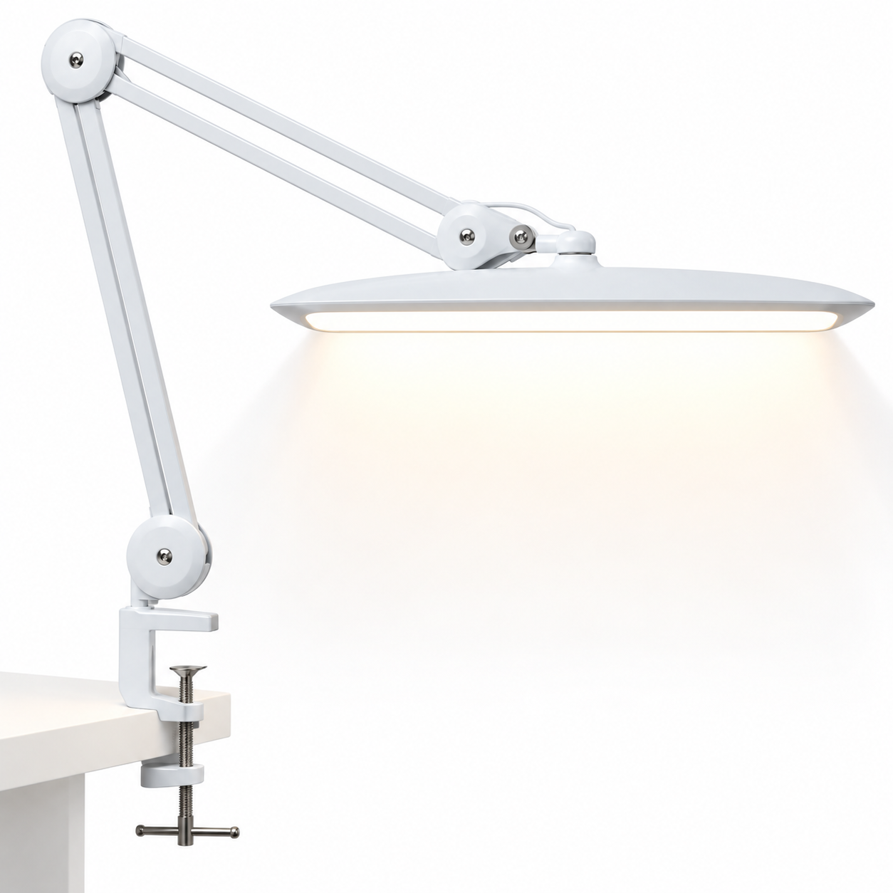 386 LED Adjustable Clamp Lamp – 18W Dimmable Professional Nail & Lash Salon Light