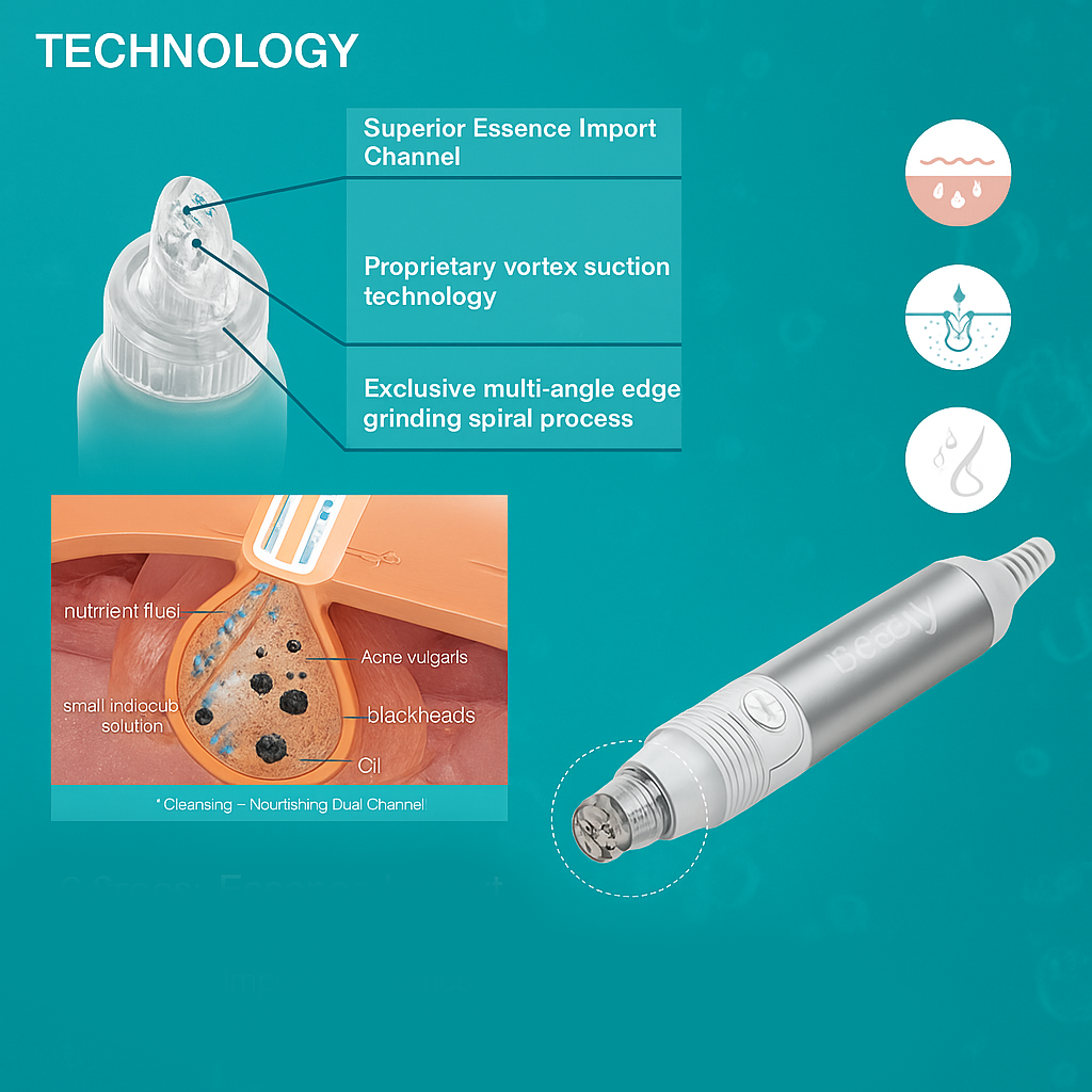 THEIA Aquastar 10-in-1 Microdermabrasion Hydro Facial Machine – Professional Skin Care & Deep Cleansing