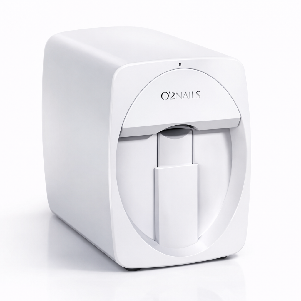 O2Nails Nail Printer M1 Mini Professional 3D Nail Printer – Digital Nail Art for Home or Nail Salon