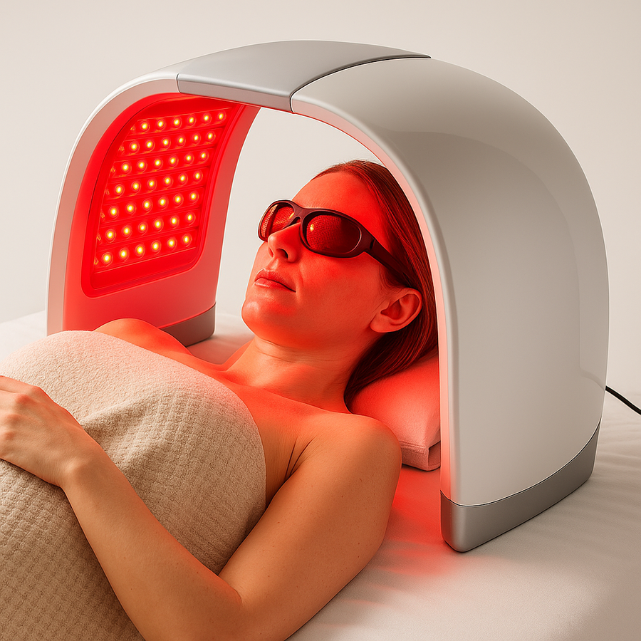 Theia Spectra 64 Red LED Light Therapy Device – Collagen & Anti-Aging Skin Rejuvenation