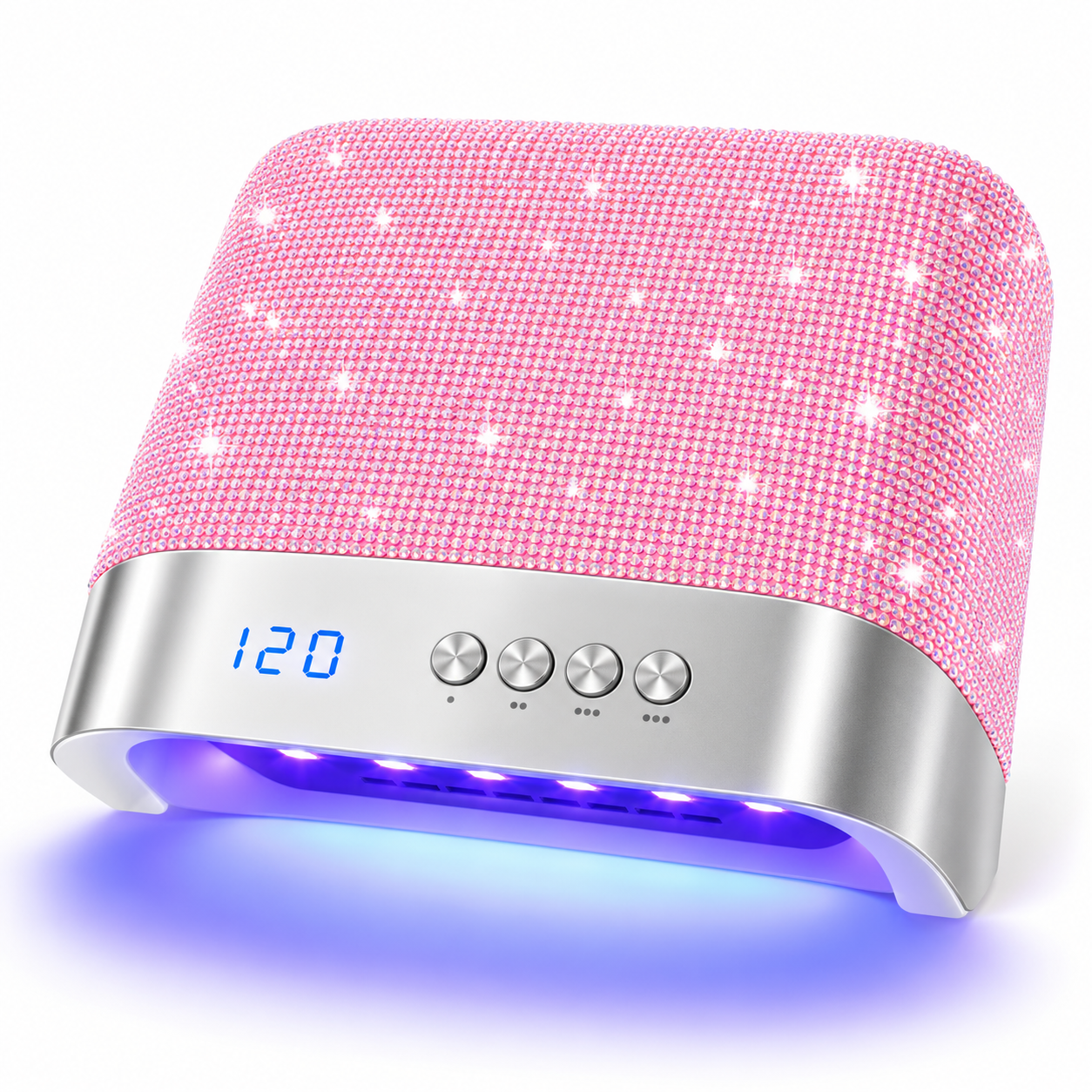 Diamond UV/LED Nail Lamp – 36 LEDs, Automatic Sensor, Digital Timer & Removable Magnetic Base