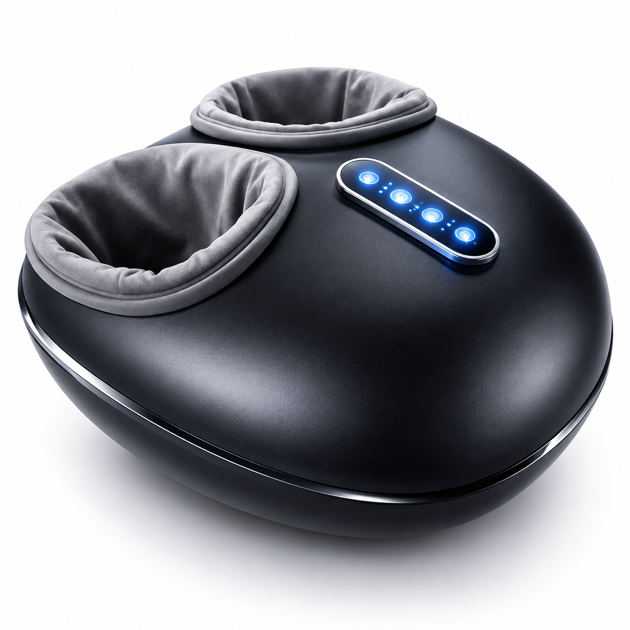 Theia Foot Massager Machine with Heat & Roller – Electric Fully Wrapped Foot Massage
