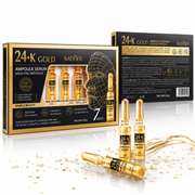 24K Gold Hyaluronic Acid Facial Ampoule Collection – Intensive Hydration & Radiance Skin Treatment