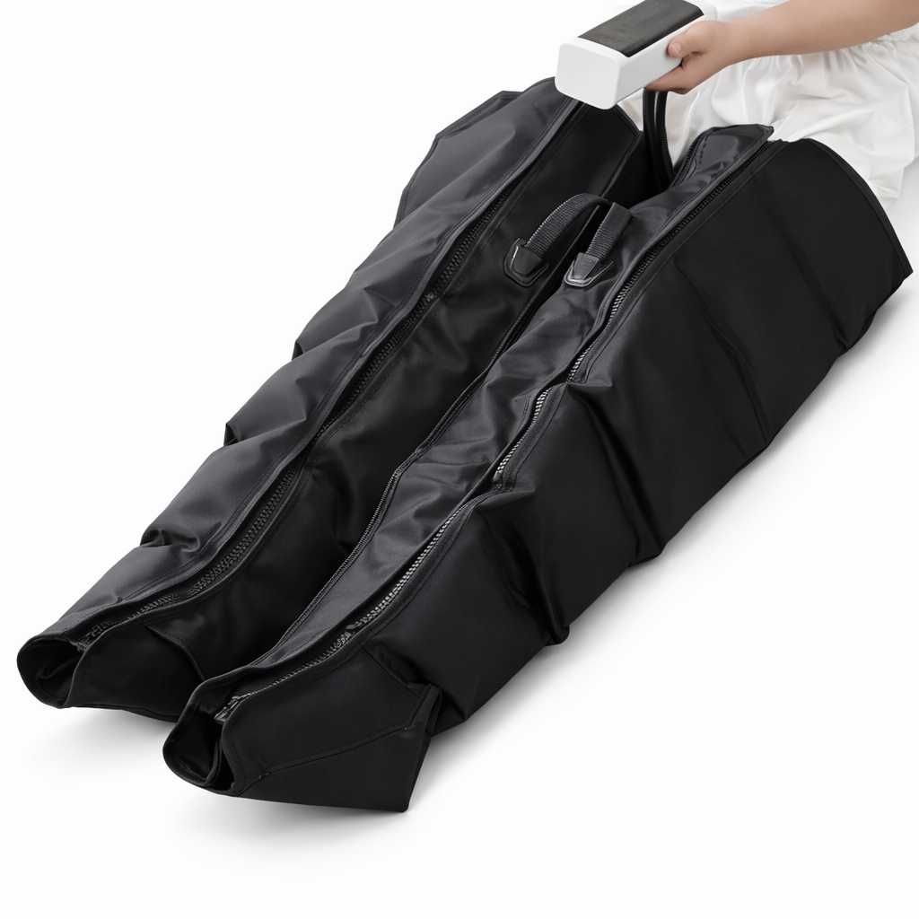 Professional Airwave Compression Leg Massager with Cotton Sleeve – For Post-Workout Relaxation