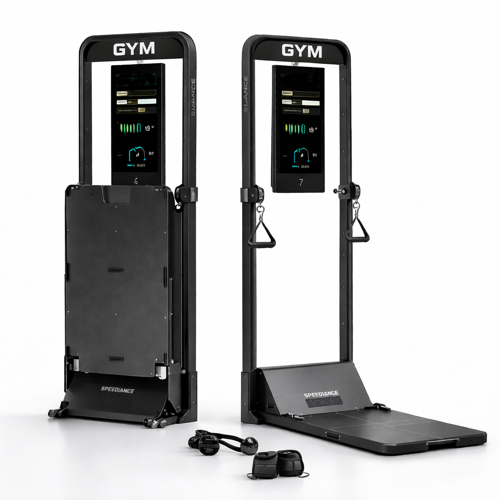 Theia Gym Monster Smart Home Gym – Upgraded Version 2.0, Multifunctional Strength Training System with Smith Machine, Power Cage & Cable Trainer