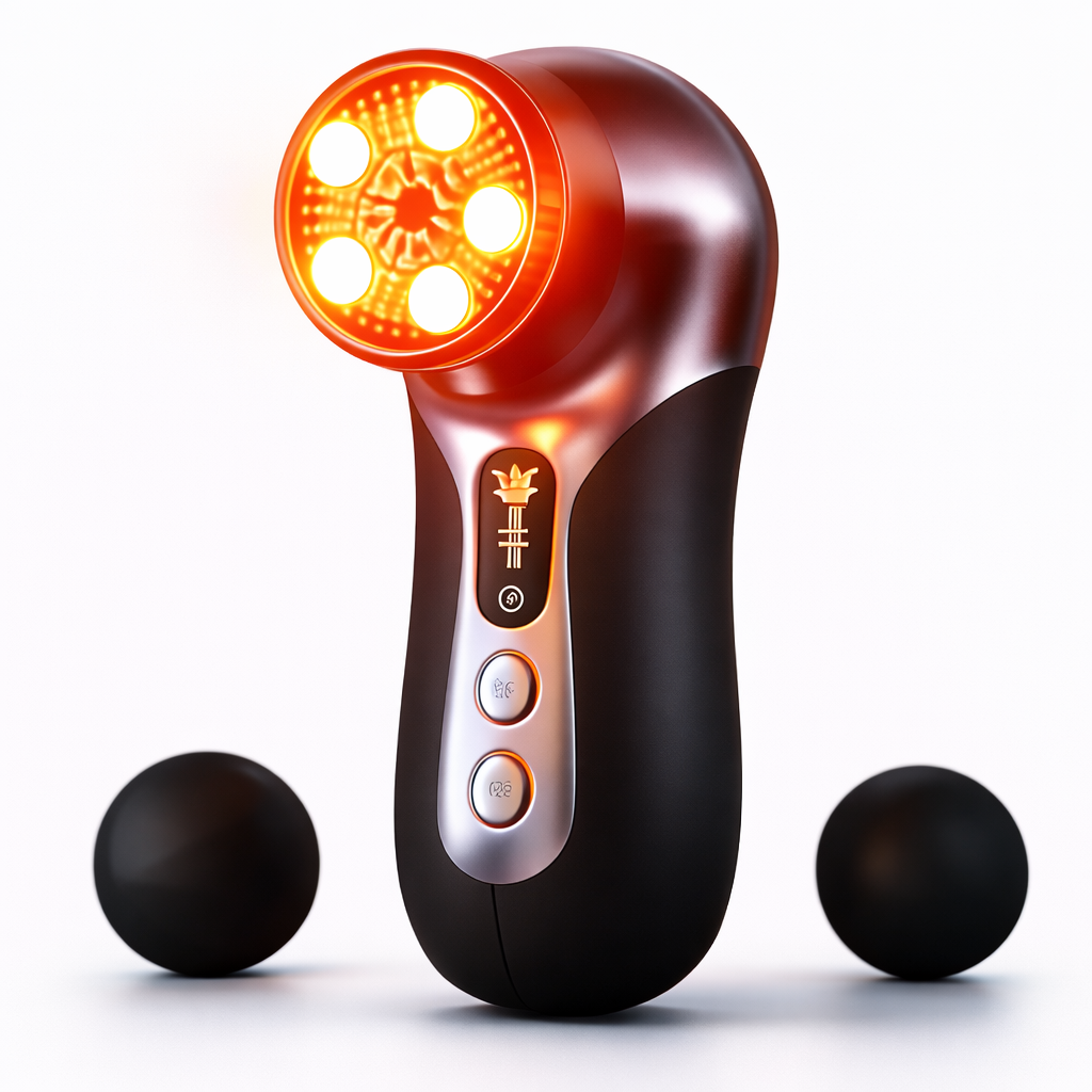 Ultra Facial Therapy PRO – Red & Blue Light Facial Machine for Wrinkle Reduction & Acne Treatment