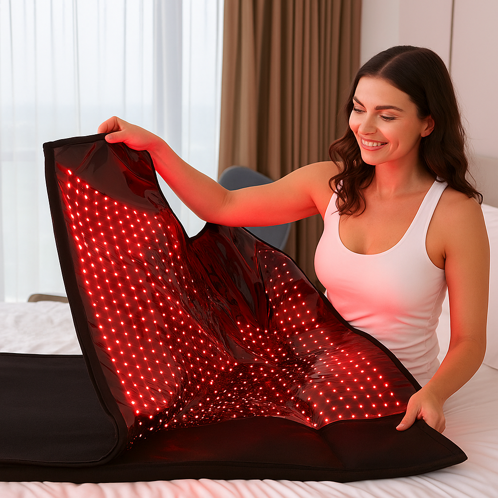 Theia T2000 Pro Big Full Total Body Sleeping Mat Red Light Therapy Mat Strong 3600pcs of LEDs (660nm and 850nm)
