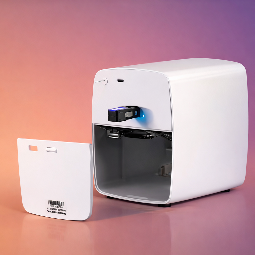 O2Nails Nail Printer M1 Mini Professional 3D Nail Printer – Digital Nail Art for Home or Nail Salon