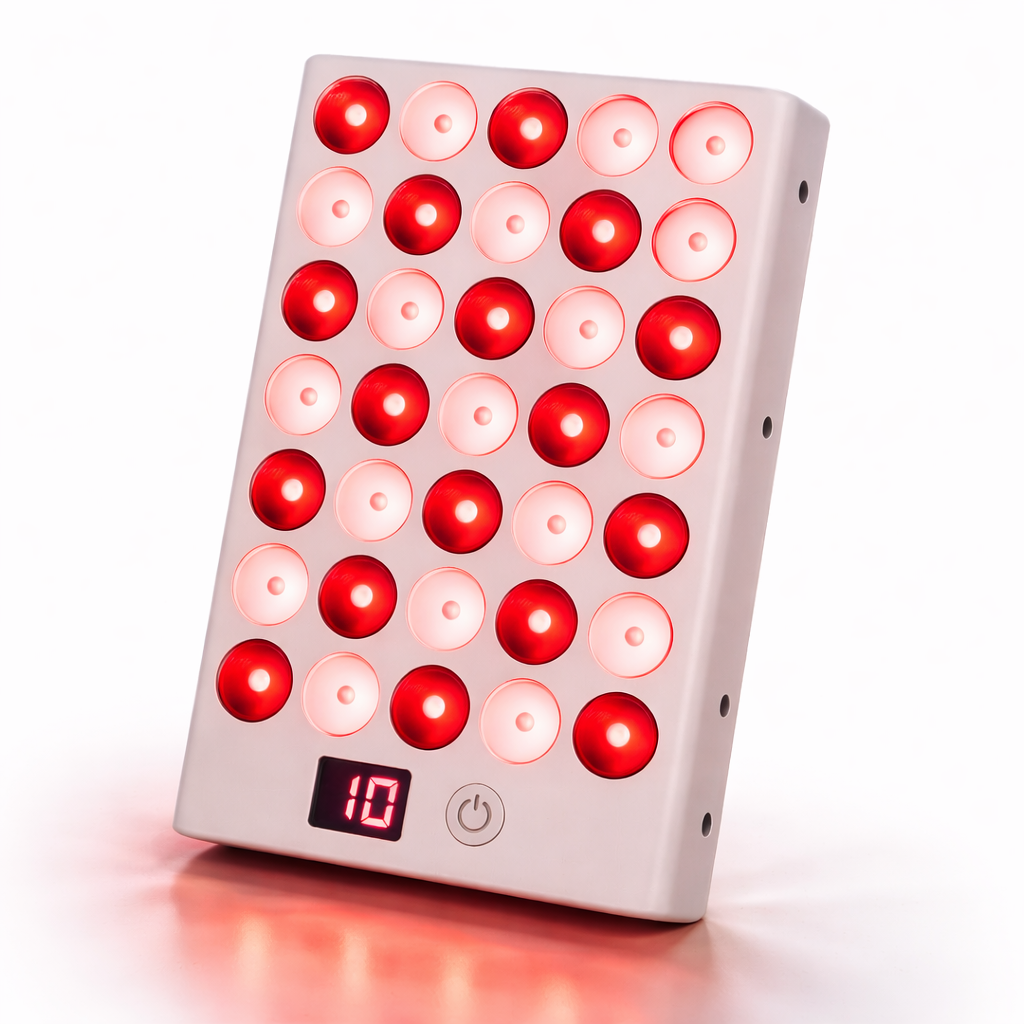 RTL40 Portable Red Light Therapy Device | 40pcs 5W LEDs | Pain Relief & Skin Care