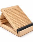 Adjustable Wooden Slant Board with Acupressure Massage