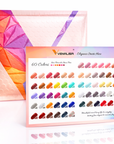 Color VIP4 Gel Polish Kit – HEMA & TPO Free Nail Art Gel Set 60 Colors