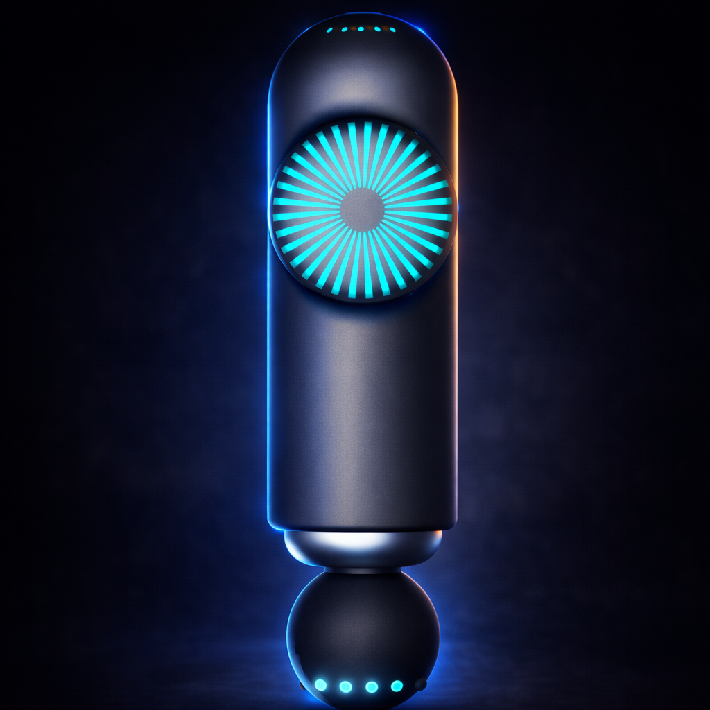 Booster Percussion Massage Gun – Electric Muscle Massager for Recovery & Relaxation