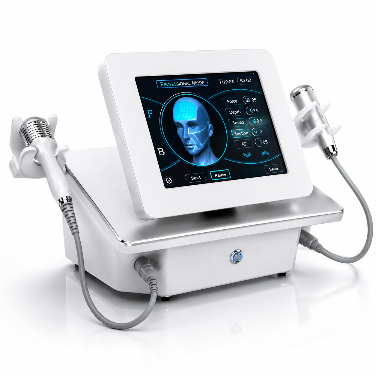 THEIA Gold RF Microneedling Machine – Professional Skin Rejuvenation & Facial Treatment System