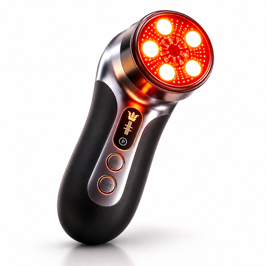 Ultra Facial Therapy PRO – EMS Facial Device with Red & Blue LED