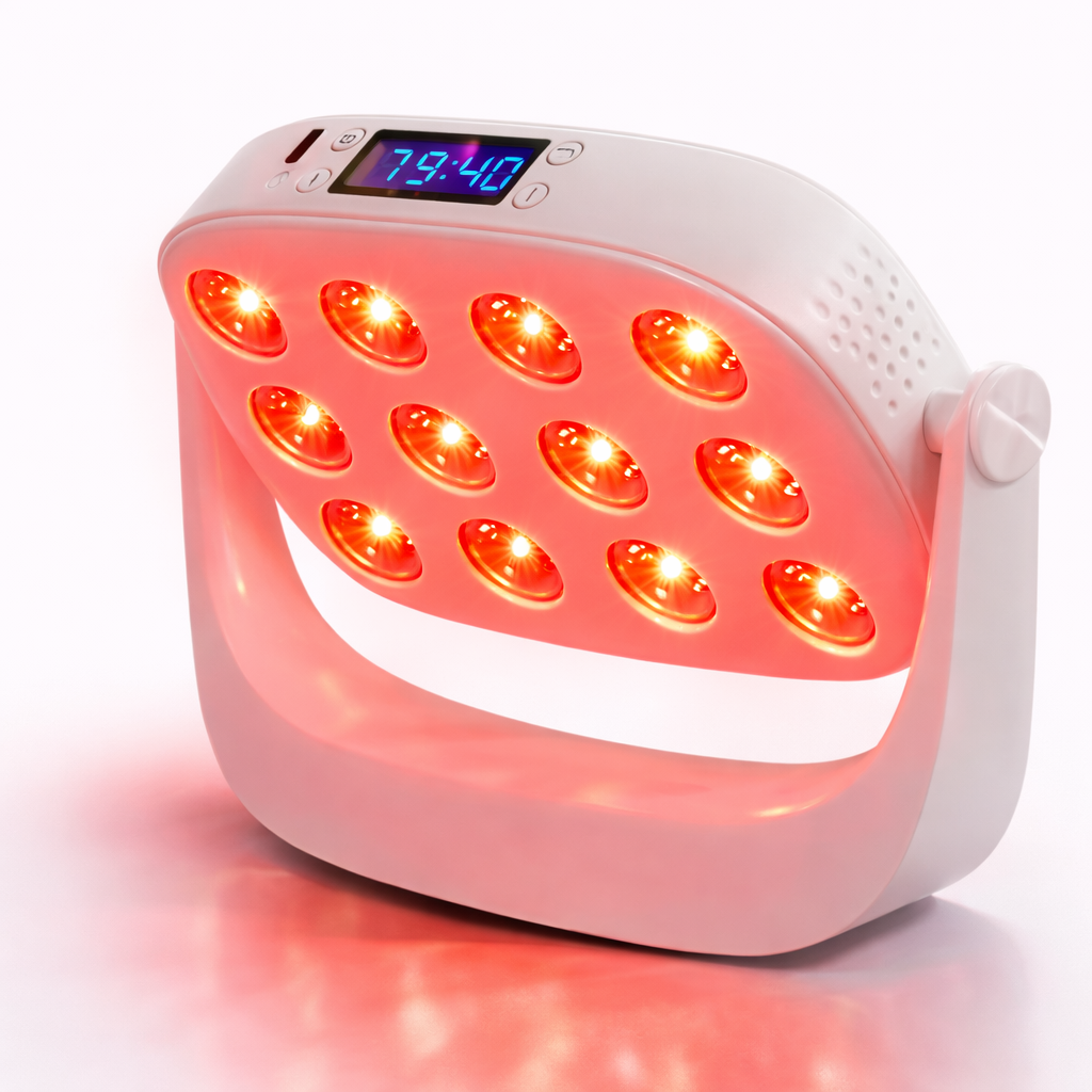 Red Light Therapy Panel Features 12 Leds for Effective 660nm/850nm Wavelength Treatment Infrared Led Light Panel