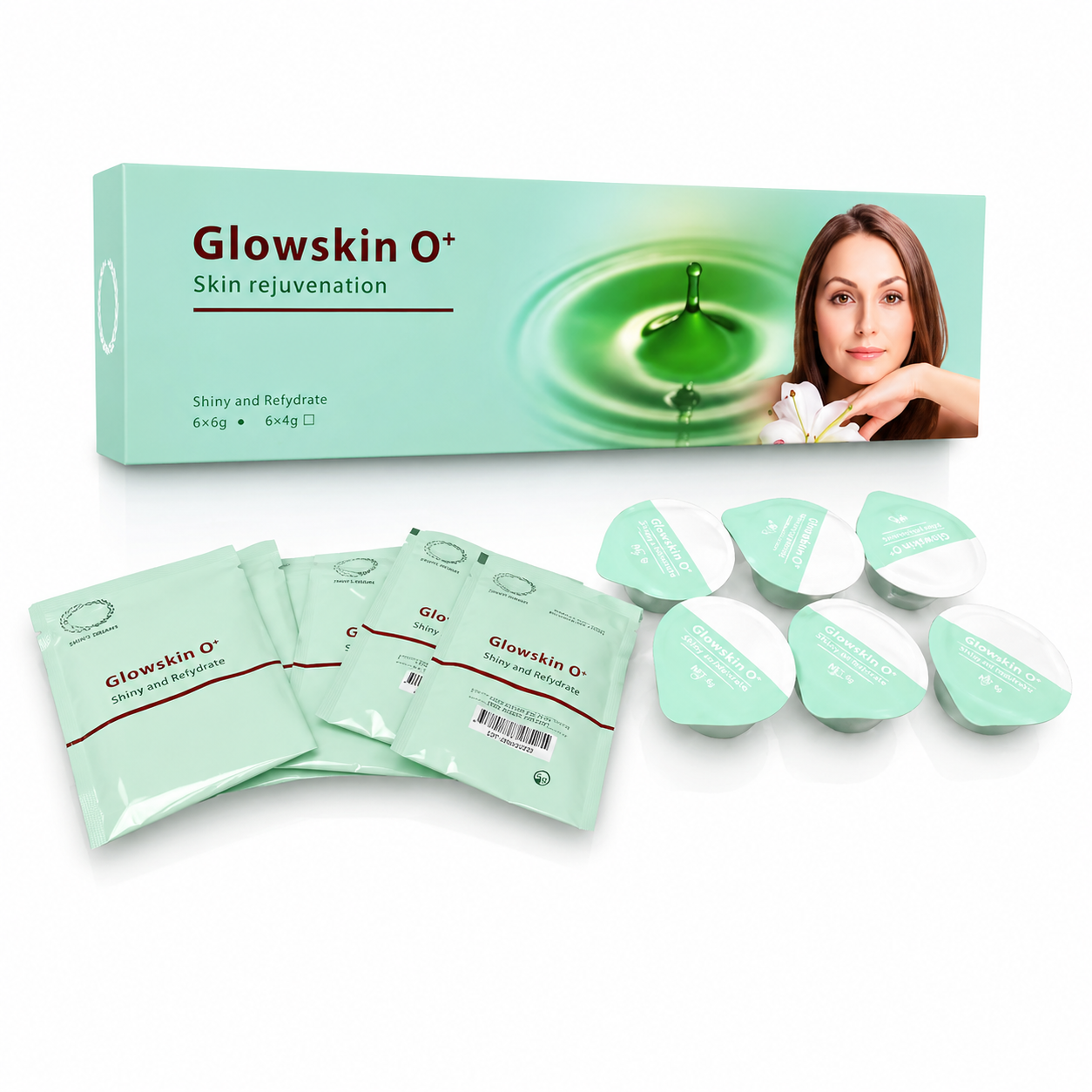 CO2 Oxygen Bubble Facial Kit – Glowskin O+ Capsules